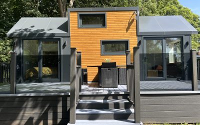 New Tiny House Glamping in Norfolk at Roundwood Dell Campsite